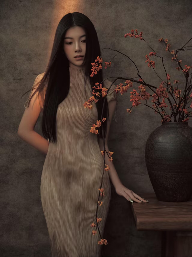 New 2026 Chinese Style Portrai - Photography Vintage Style ulasan dan harga