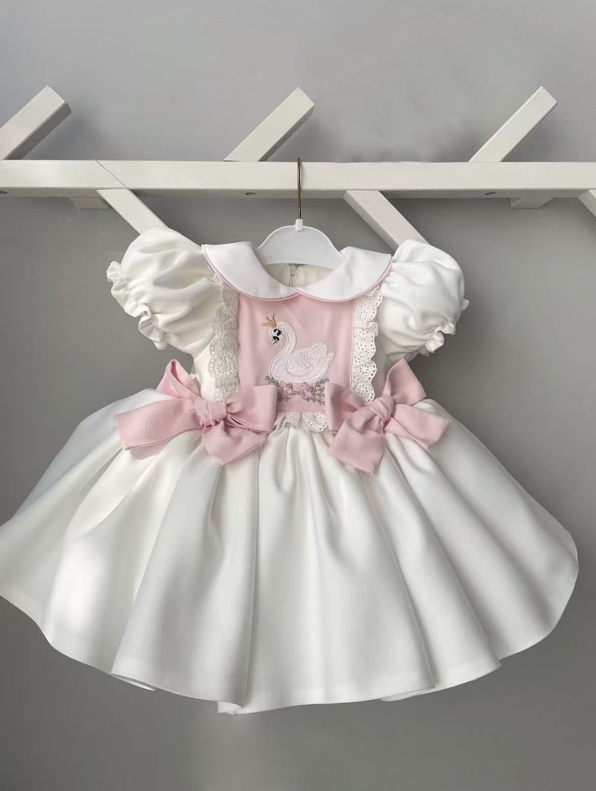 0-12Y Baby Girl Summer White S - Photography Vintage Style ulasan dan harga
