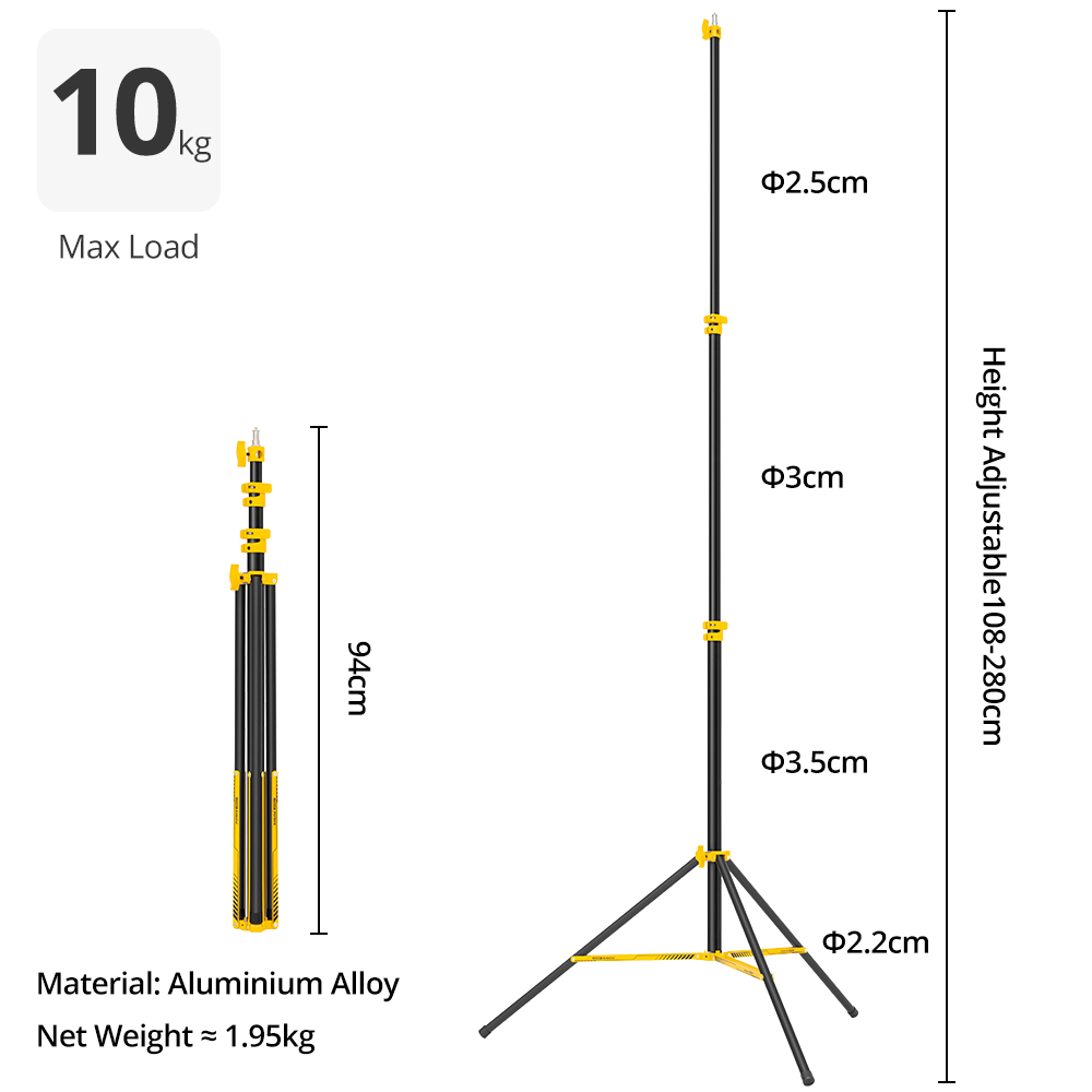 AMBITFUL GM280Y 280cm Professi - Photography Pro ulasan dan harga
