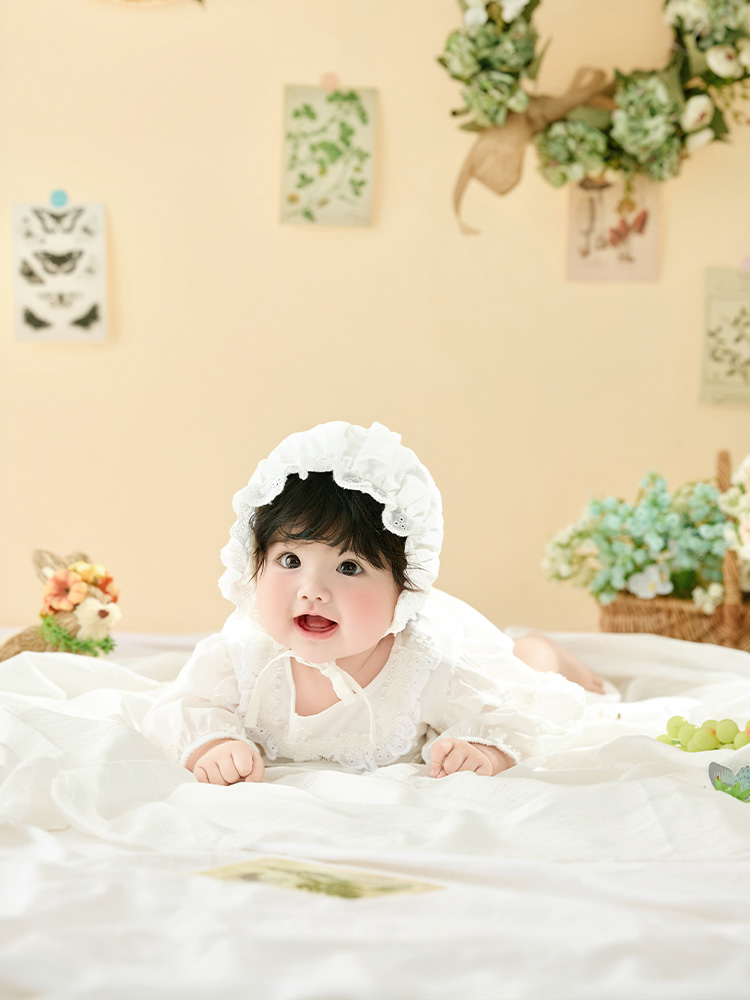 Pastoral Style Baby Girl Photo - Photography Vintage Style ulasan dan harga