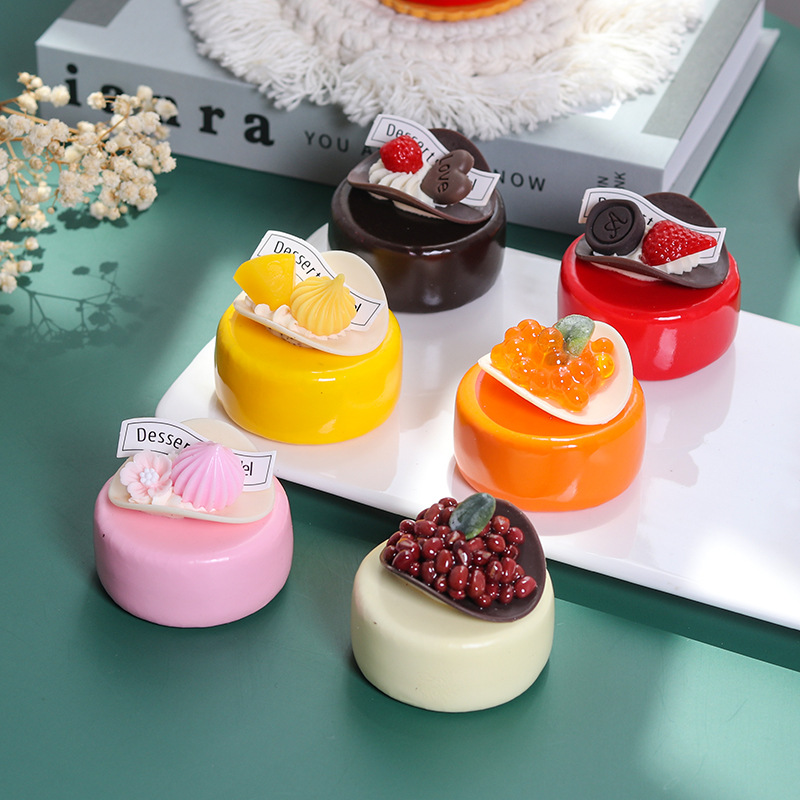 1PC Artificial Fruit Cake Bisc - Photography Pro ulasan dan harga