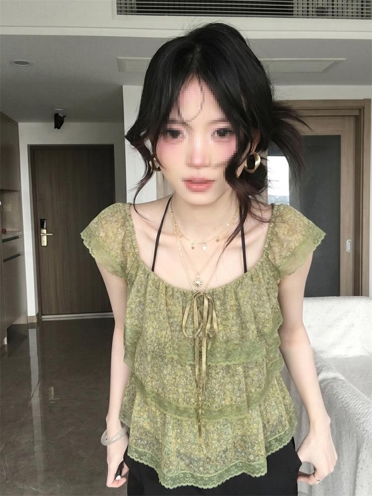  Style Layered Lace Trimmed Fl - Photography Of The Year ulasan dan harga