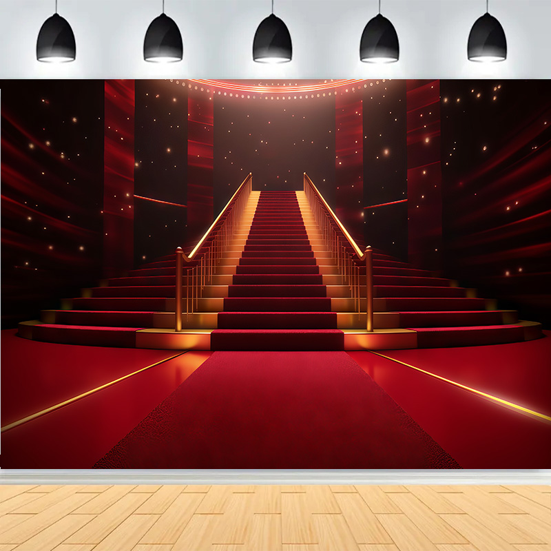 Red Carpet Stage Shining Spotl - Photography Awards ulasan dan harga