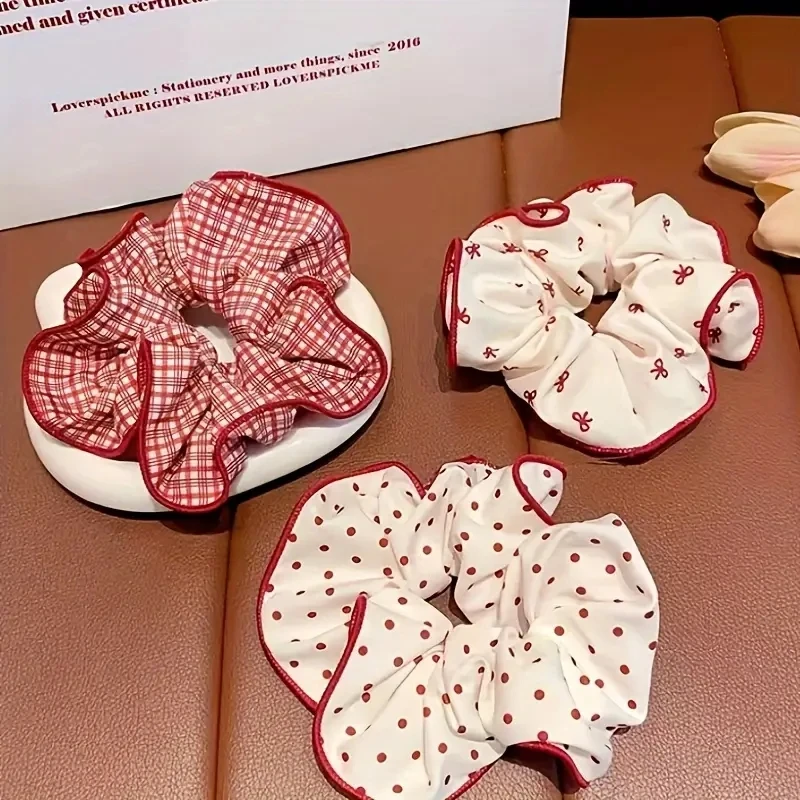 3 Pcs Sweet Red Dot Bowknot Pl - Photography Of The Year ulasan dan harga