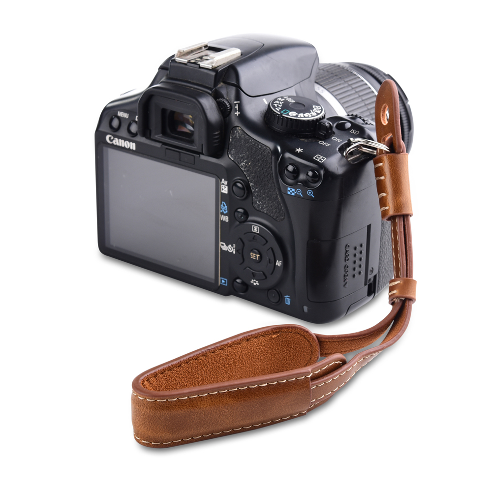 Camera Leather Hand Grip Metal - Camera Strap Leather ulasan dan harga