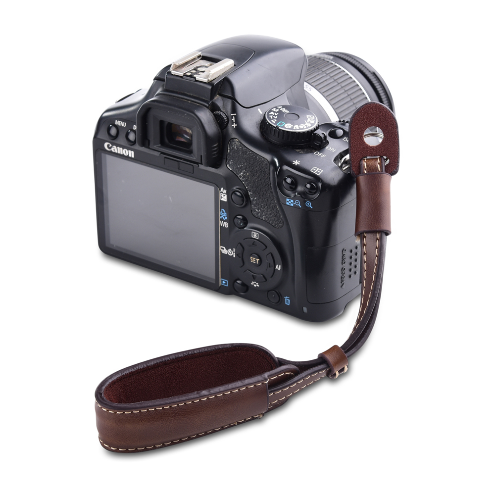 Camera Leather Hand Grip Metal - Camera Strap Leather ulasan dan harga
