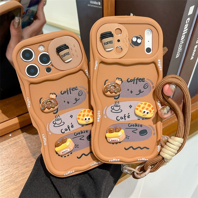 3D Cartoon Bread With Wrist St - Camera Wrist Strap ulasan dan harga