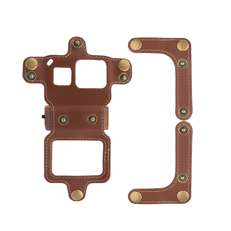 3 colors Protective case PU Ba - Camera Strap Leather ulasan dan harga