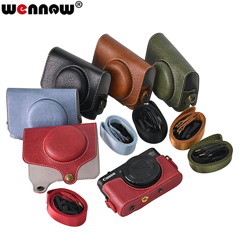Retro Camera Bag PU Leather Ha - Photography Zone System ulasan dan harga