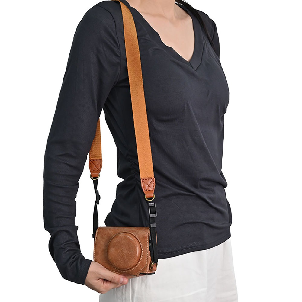 Retro Camera Bag PU Leather Ha - Photography Zone System ulasan dan harga