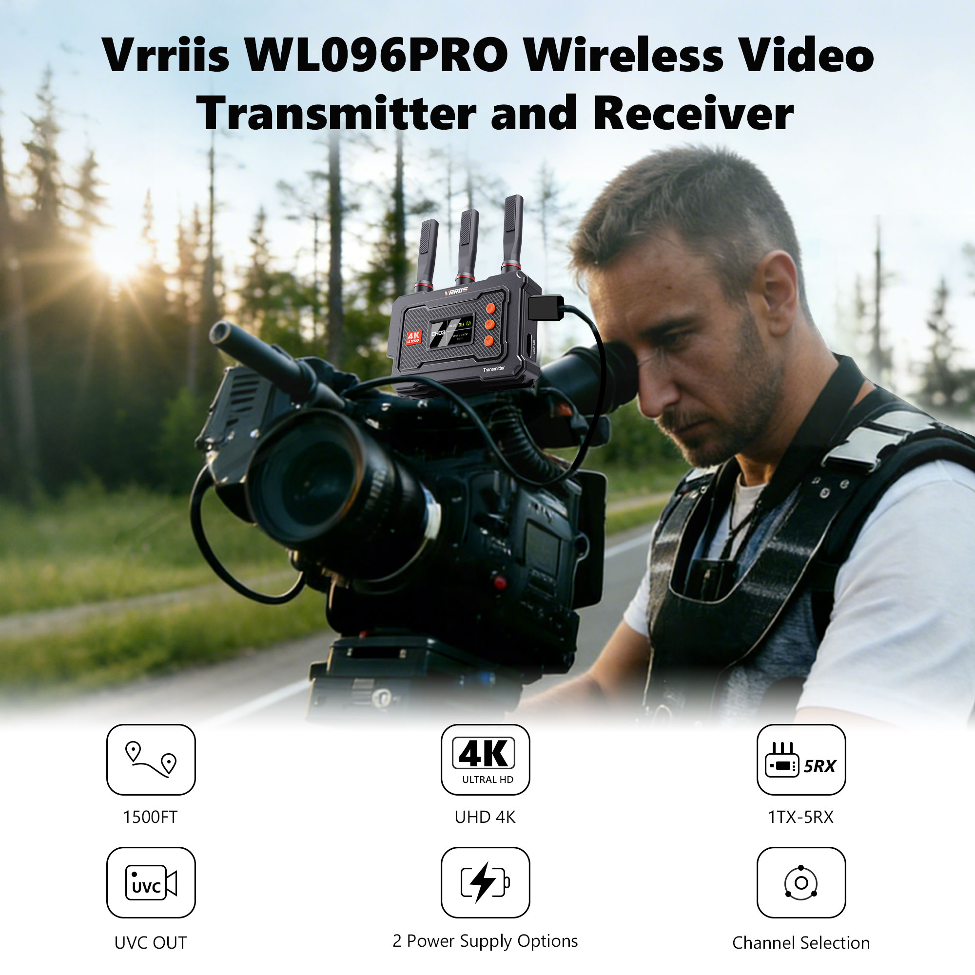HDMI Wireless 4K Video Transmi - Photography Unit ulasan dan harga