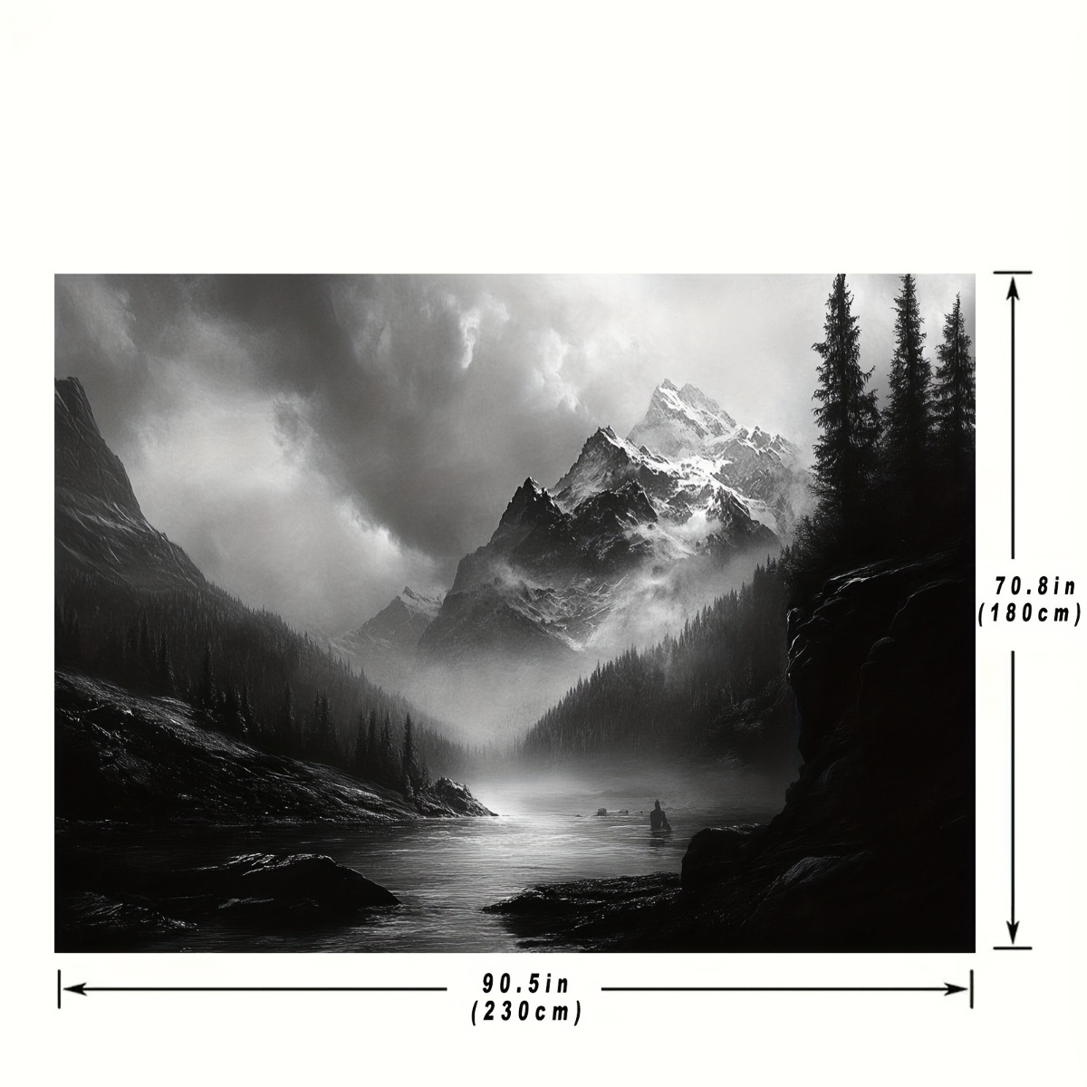 1 Stück elegante Berglandschaf - Fotografi Wedding ulasan dan harga