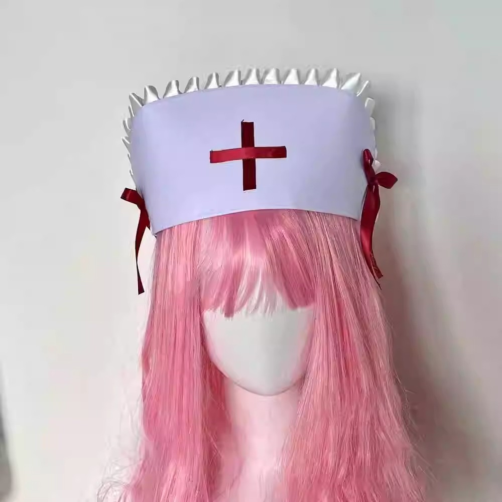Cosplay nurse cap hat Accessor - Photography Unit ulasan dan harga