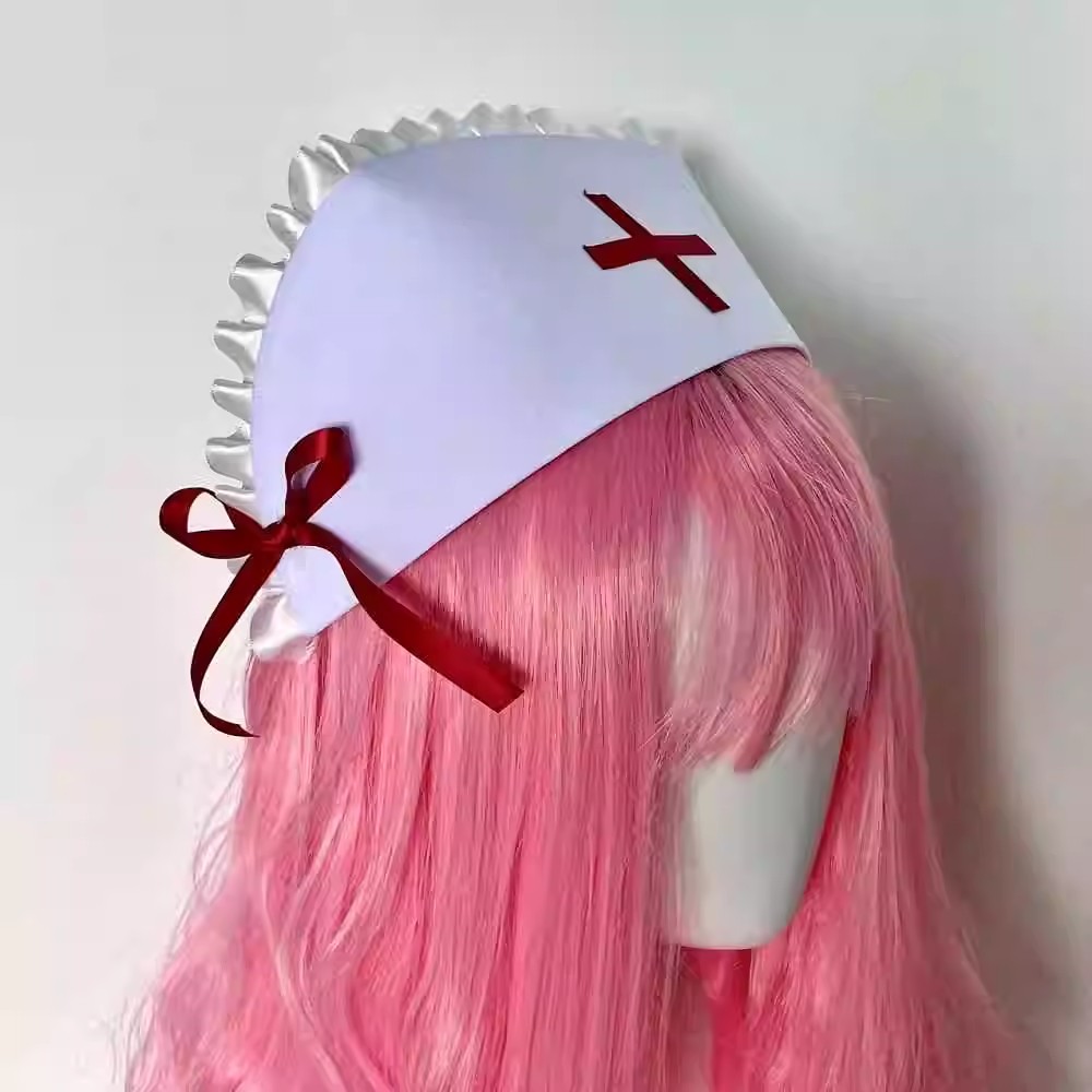 Cosplay nurse cap hat Accessor - Photography Unit ulasan dan harga