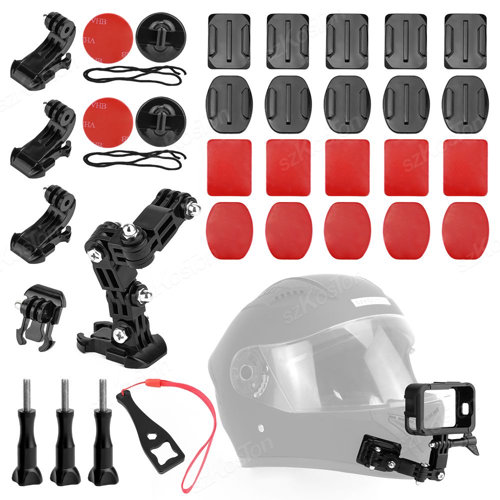 Motorcycle Helmet Chin Mount K - Gopro Action Camera Hero 12 Black ulasan dan harga