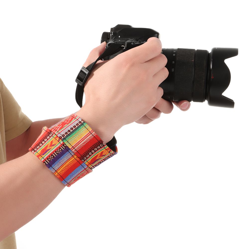 Ethnic Style Adjustable PU Lea - Camera Strap Leather ulasan dan harga