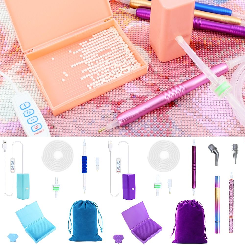 Electric Vacuum Diamond Painti - Photography Technique ulasan dan harga