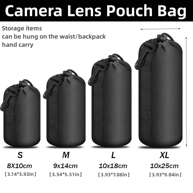 RF11 Camera Lens Pouch Bag Wat - Photography Zone System ulasan dan harga