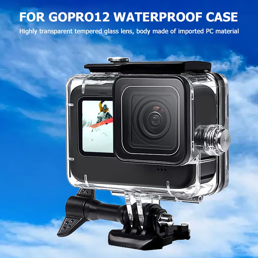 Case Waterproof for GoPro Hero - Gopro Action Camera Hero 12 Black ulasan dan harga